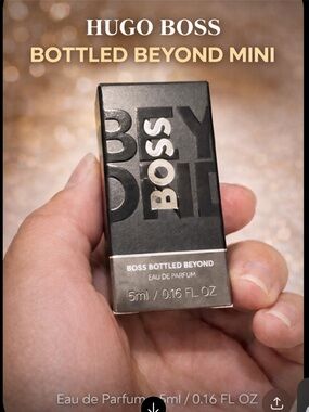 Hugo Boss Bottled Beyond Mini - Black and Silver